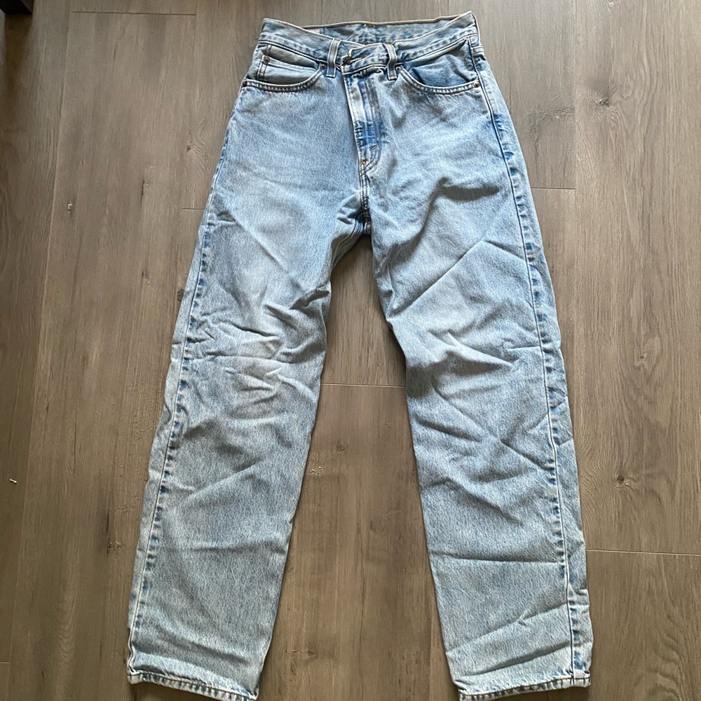 Levi's Blue Straight Leg Jeans